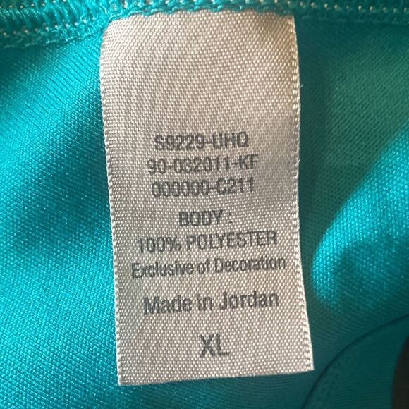 Champion teal workout tank, size XL, good used condition - Picture 7 of 10